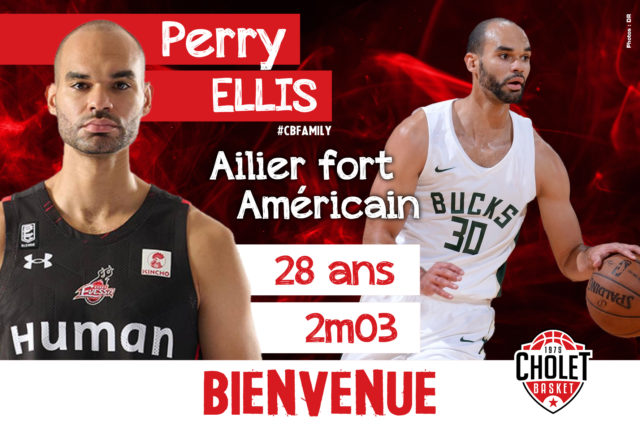 Perry ELLIS, recrue américaine de Cholet basket